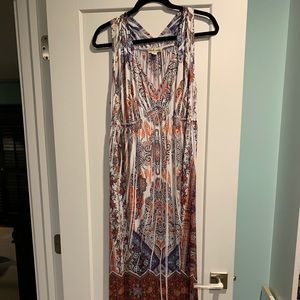 World unity silky maxi dress XL